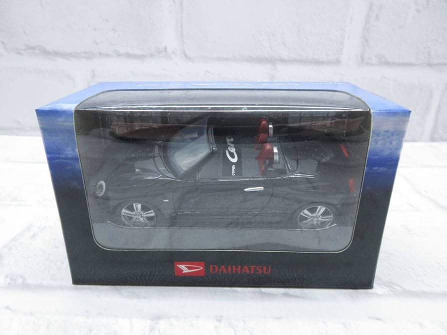 Amazon | ミニカー ダイハツ コペンセロ Copen Cero ブラック